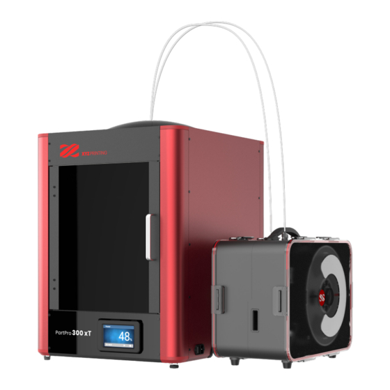 XYZ Printing PartPro300 xT Manuals