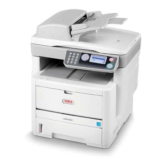 Oki MB470 Mono Laser Printer Manuals