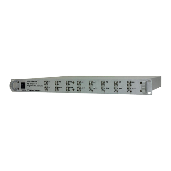 Mini-Circuits ZTDAT-12-6G30S Manual