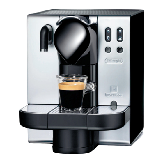 DeLonghi Nespresso Lattissima EN680.N Manuals