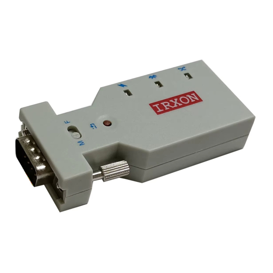 Irxon BT578 V3 Manuals