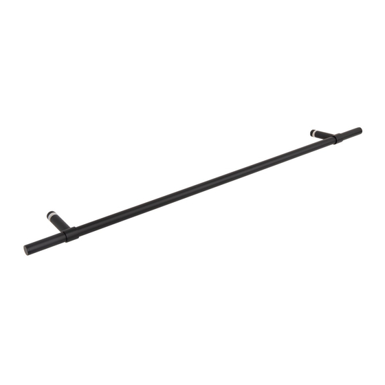 ABI INTERIORS MODI ADJUSTABLE TOWEL RAIL Manual