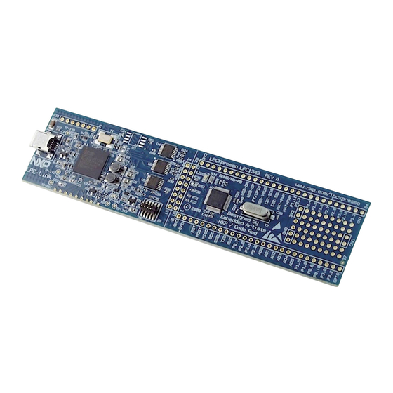 NXP Semiconductors LPC1311 User Manual