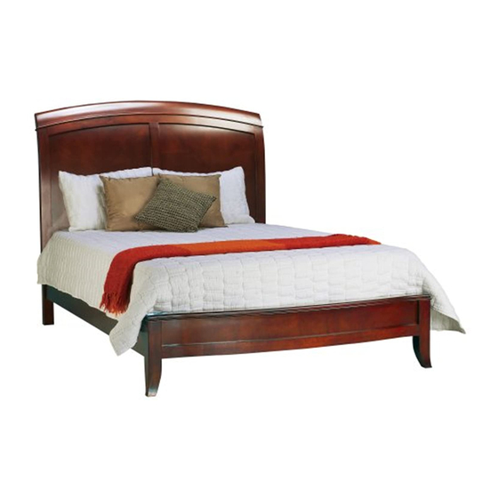 Modus Furniture BRIGHTON LOW-PROFILE BED Assembly Instructions