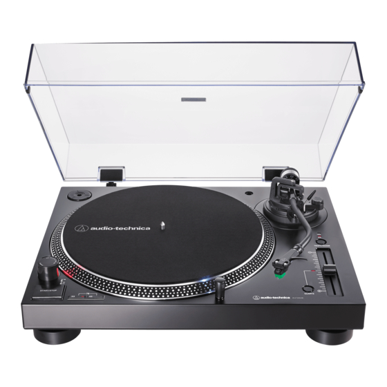 Audio Technica AT-LP120XUSB Quick Start Manual