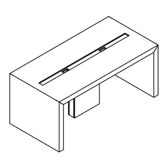 Teknion Custom wood CWCT Series Installation Manuals