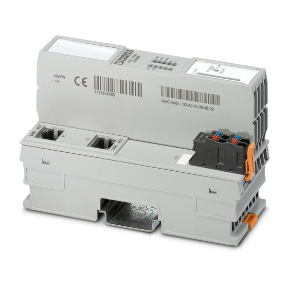 Phoenix Contact AXC 1050 User Manual