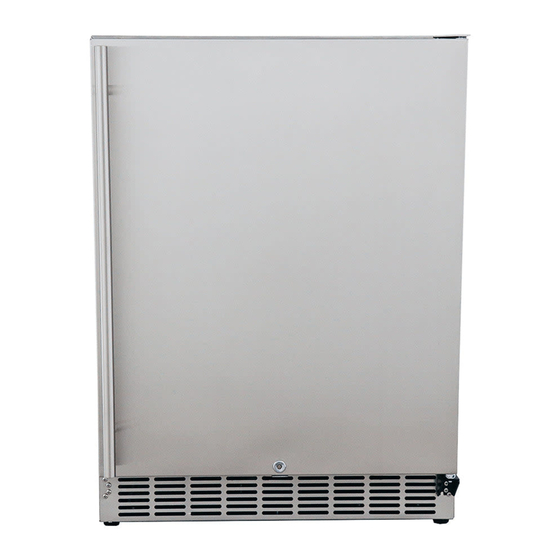 Renaissance REFR2a Stainless Refrigerator Manuals