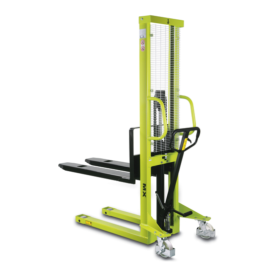Lifter MX 510 Use And Maintenance Manual