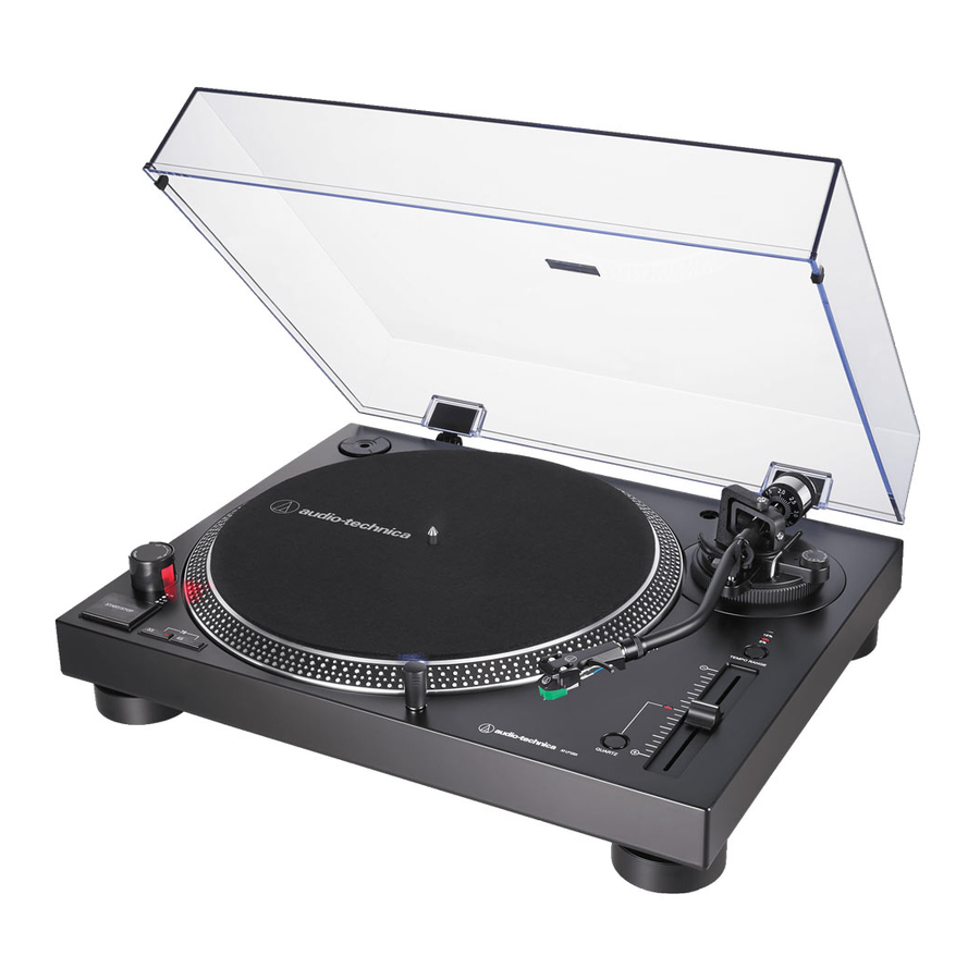 Audio-Technica AT-LP120XUSB - Direct-Drive Turntabl Manual