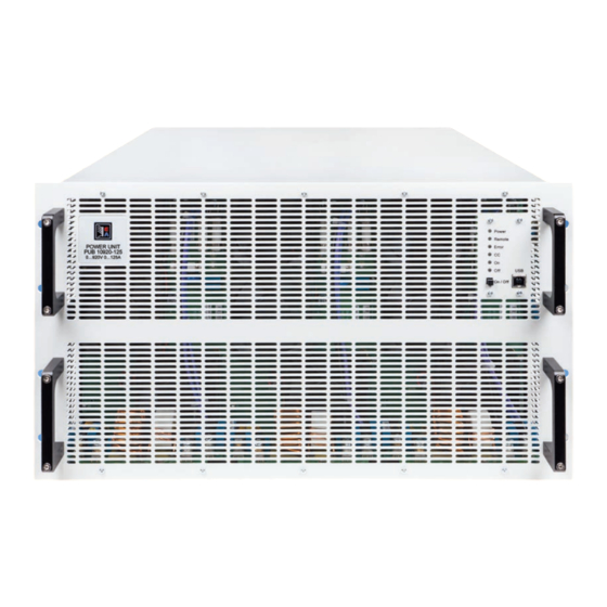 Elektro-Automatik EA-PUB 10000 6U Manual