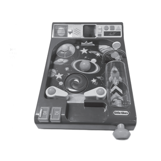 Little Tikes OLD SCHOOL MY FIRST PINBALL ACTIVITY TABLE Quick Start Manual