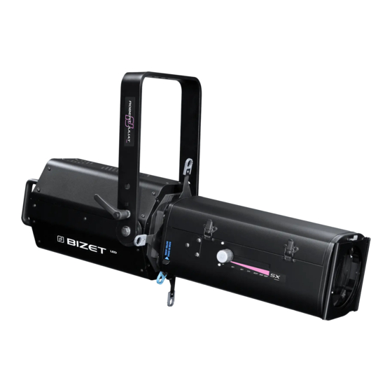Robert Juliat Bizet 670SX Series Quick Start Manual