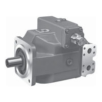 REXROTH A4VSG Instruction Manual