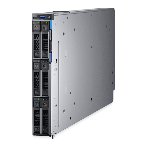 Dell EMC PowerEdge MX740c Installation And Service Manual