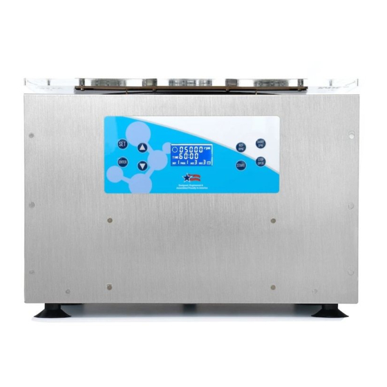 LW Scientific MX5 Centrifuge Instruction Manual