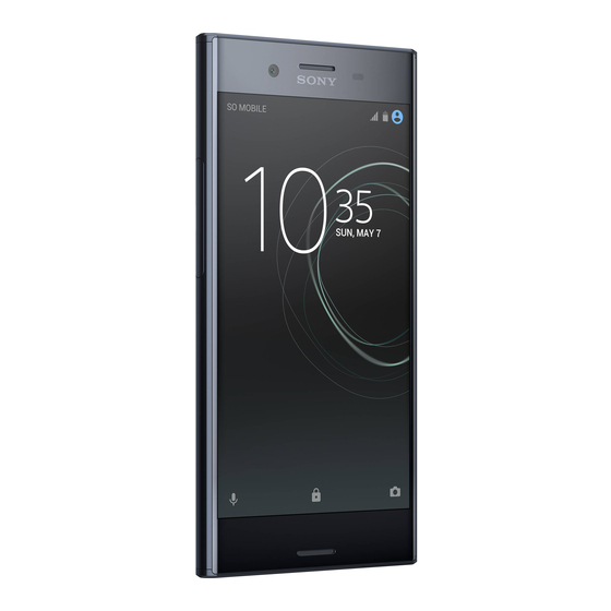 Sony Xperia G8142 Startup Manual