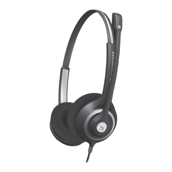 Sennheiser SC 260 Quick Manual
