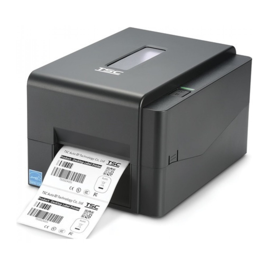 TSC PRINTRONIX AUTO ID TE200 Series, PRINTRONIX AUTO TE300 / TE210 / TE310 Manual