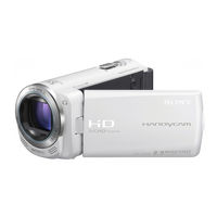 Sony Handycam HDR-XR260V Operating Manual