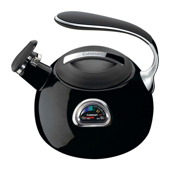 Cuisinart PerfecTemp Teakettle Care And Use Manual