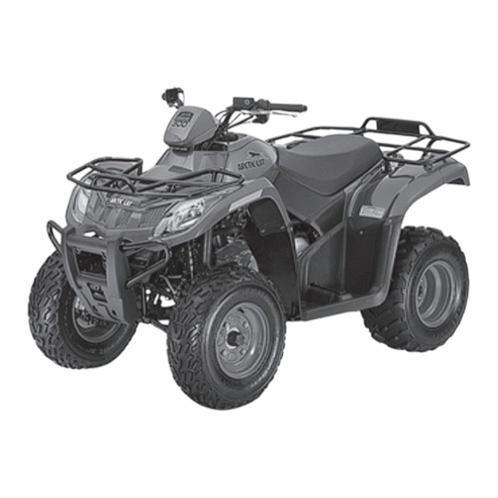 Arctic Cat DVX 300 2010 Manuals