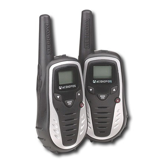 Audiovox GMRS6000-2PK Owner's Manual