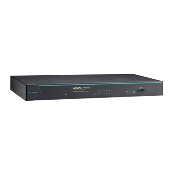 Moxa Technologies MGate MB3660 Series Quick Installation Manual