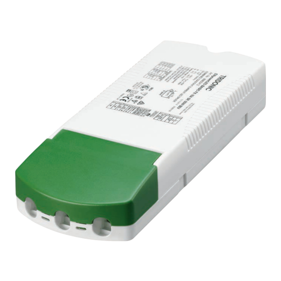 Tridonic EM powerLED BASIC FX 103 SR 50W 50V Manual