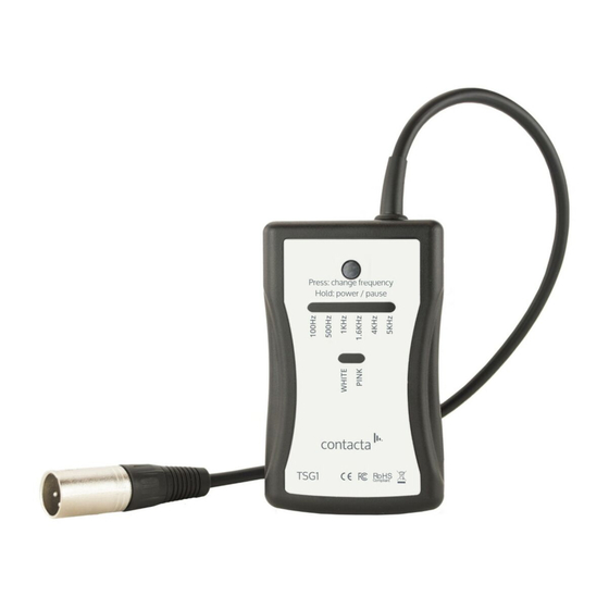 Audio ACCESSIBILITE DCTSG1 User Manual