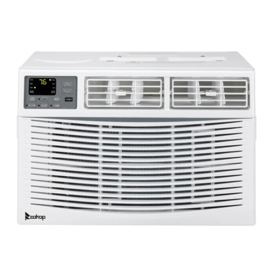 Acekool CW2 Window Air Conditioner Manuals