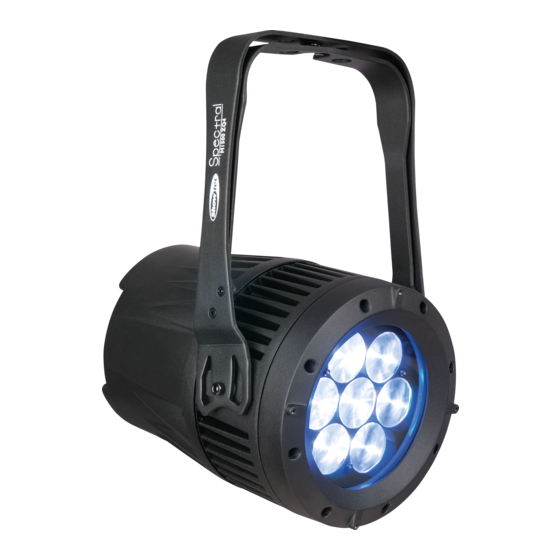 SHOWTEC Spectral M1500 Q4 IP66 V1 Manual