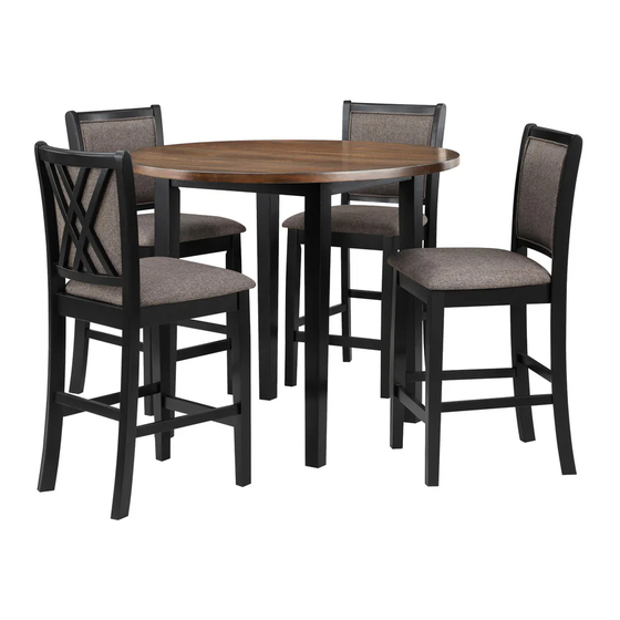 New Classic Furniture POTOMAC D4832-42S-CTR Assembly Instructions