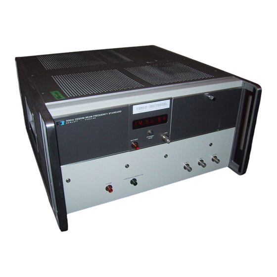 HP 5061A Operating And Service Manual