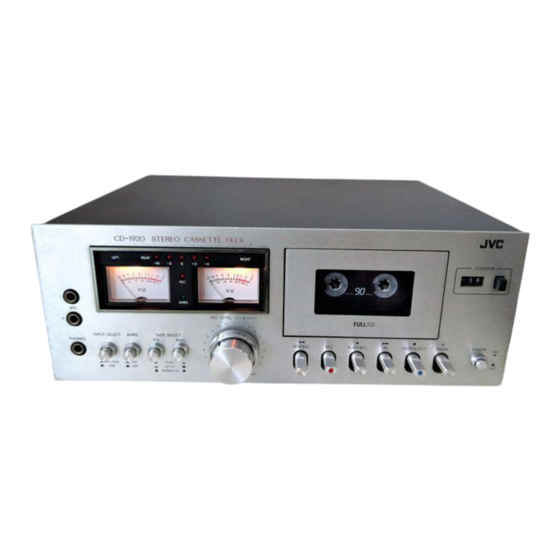 JVC CD-1920 Service Manual