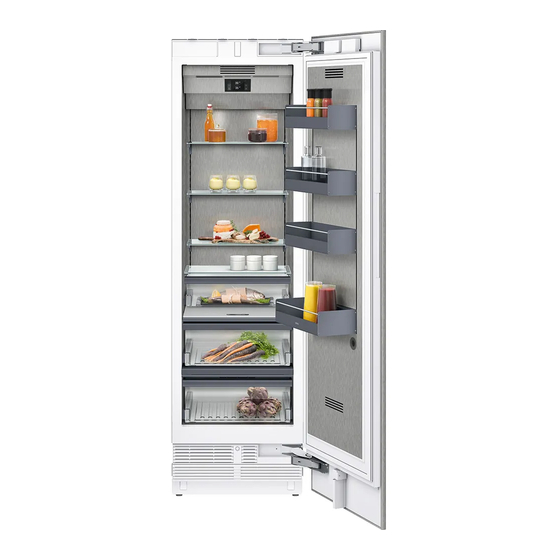 Gaggenau RC472700 - annexe 1 Use And Care Manual
