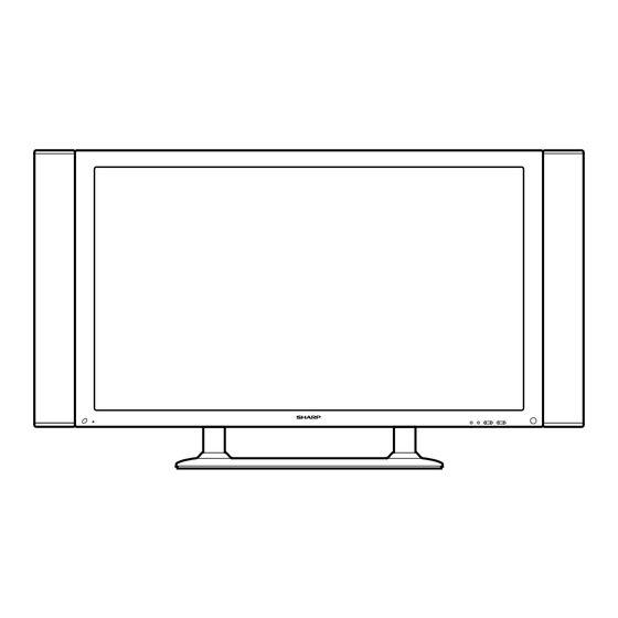Sharp PZ-50HV2U Service Manual