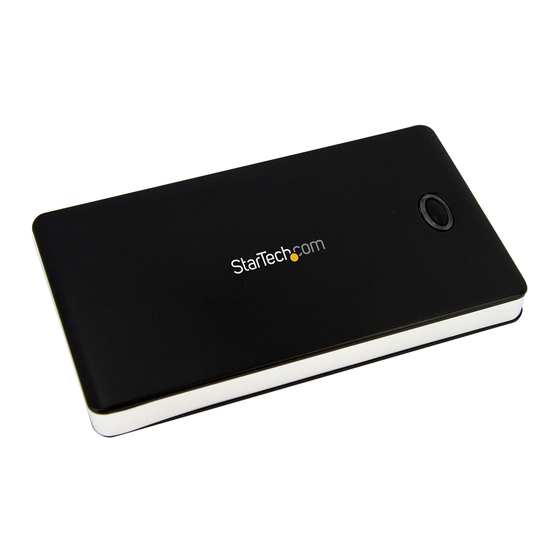 StarTech.com InfoSafe SAT2510BU2B Instruction Manual