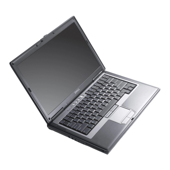 Dell Latitude D630 Quick Reference Manual