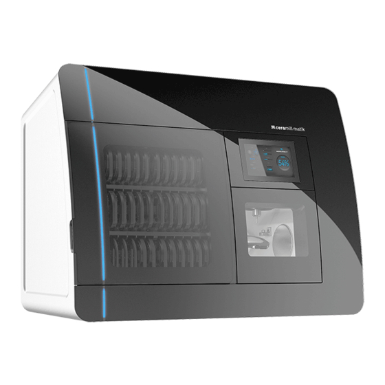 Amann Girrbach ceramill matik User Manual