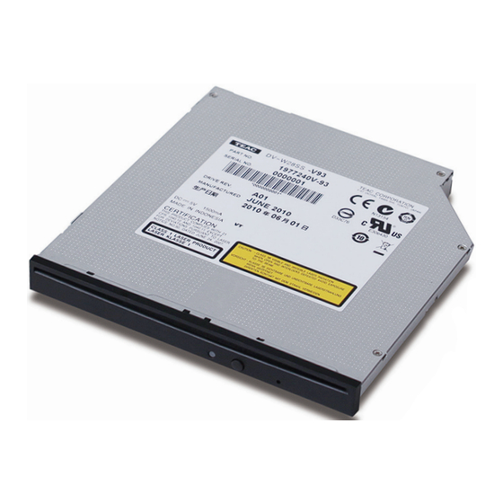 Teac DV-W28SS-V Product Information
