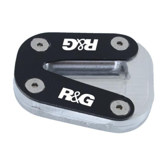 R&G PKS0115 Fitting Instructions Manual