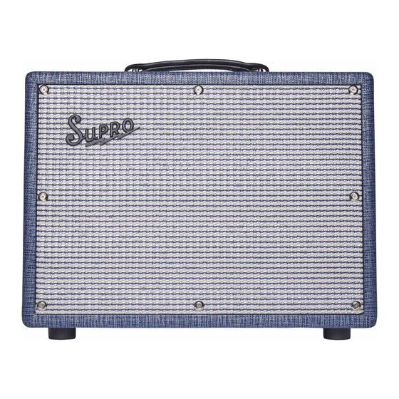 SUPRO KEELEY CUSTOM 10 Manual