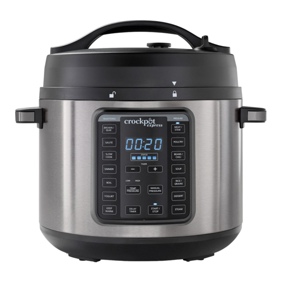 Crockpot express CPE310 User Manual