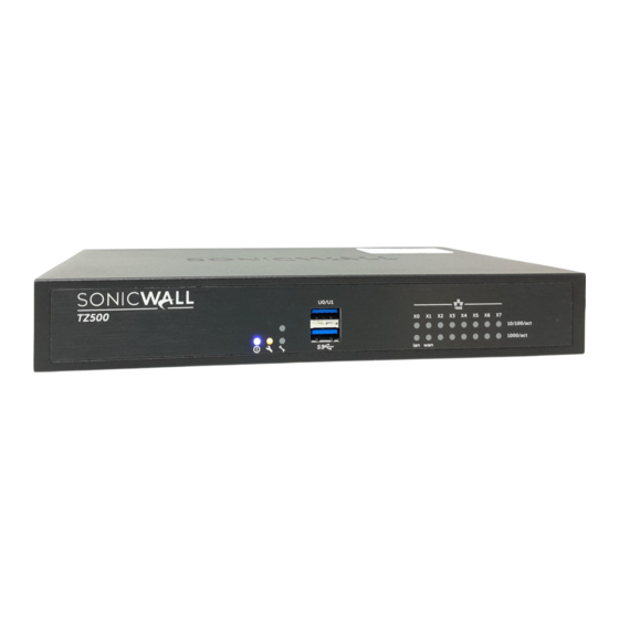 SonicWALL APL29-0B6 Safety And Regulatory Information Manual