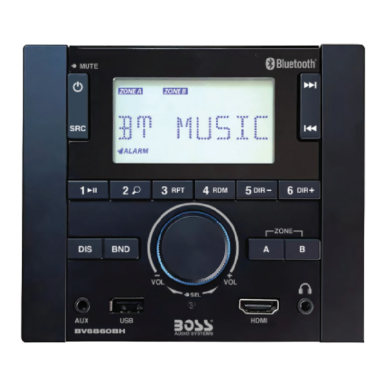 Boss BV6860BH User Manual