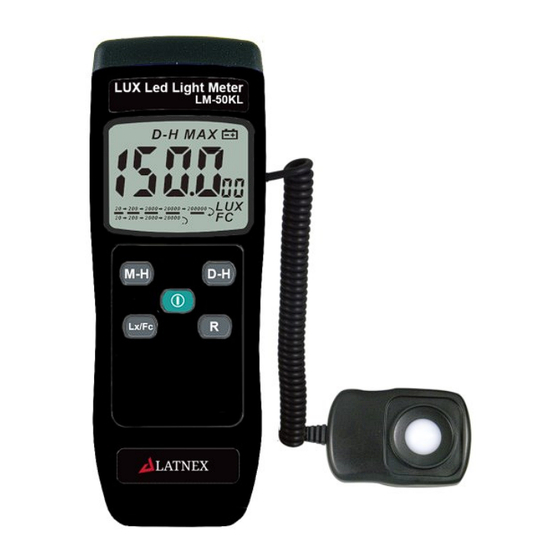 LATNEX LM-50KL Manual