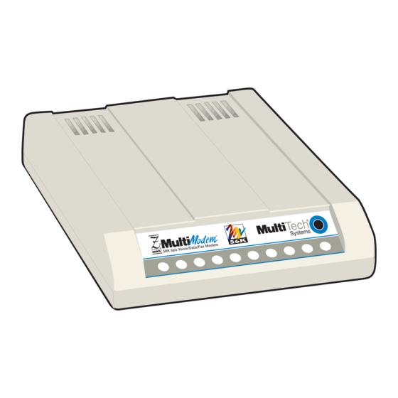 Multi-Tech MultiModem V.90/K56FLEX MT5600ZDXV User Manual