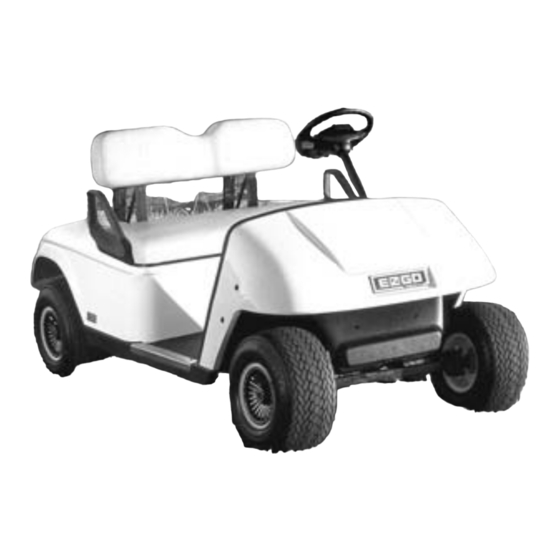 Ezgo 605584-GB Owner's Manual And Service Manual