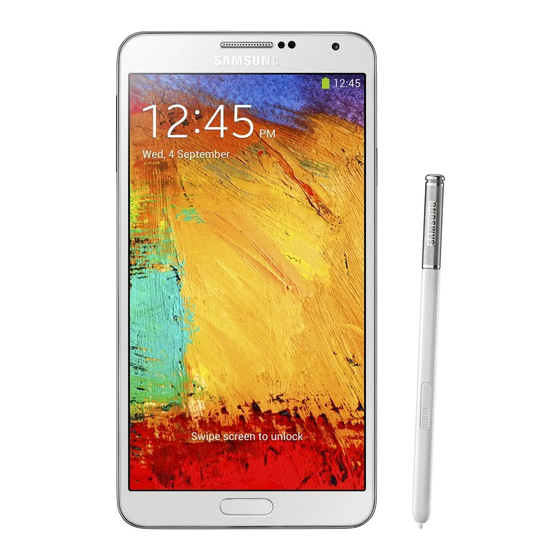 Samsung GALAXY Note 3 User Manual